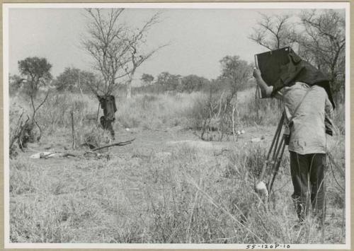 John Marshall filming "/Gao Music" (print is a cropped image)























