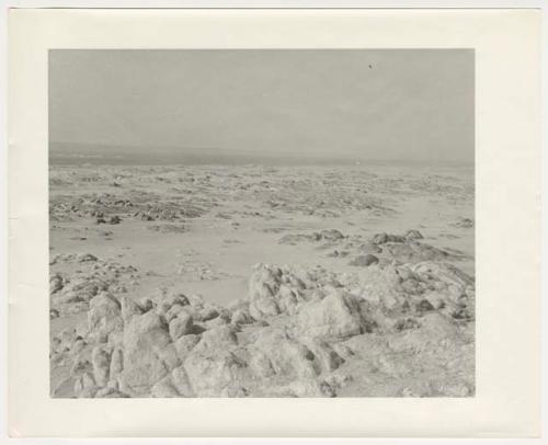 "1950's 400 series": Sand and rocks (print is a cropped image)