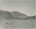 "1950 400 series  43 prints / Kunene River, Kaokoveld, Ovamboland / Merle LaVoy & L.K.M": Hills (print is a cropped image)