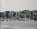 "1950 400 series  40 prints / Kaokoveld": Cliff (print is a cropped image)