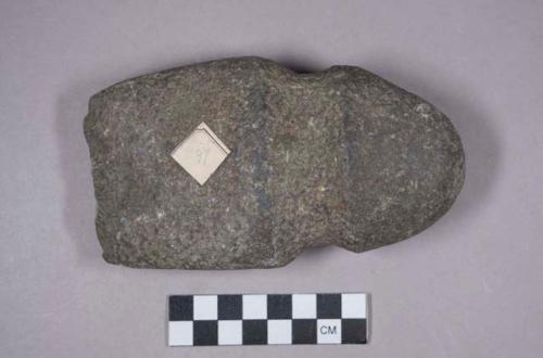 Grooved stone axe