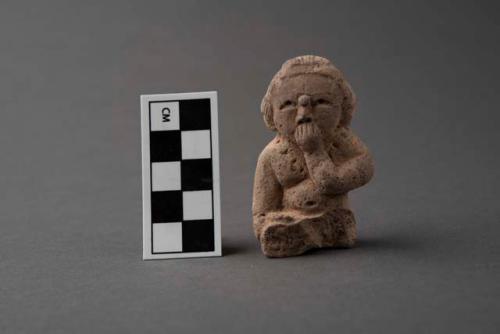 Pottery figurine, fragmentary, Archaic type