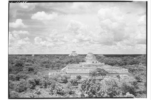 Caracol from top of Monjas.