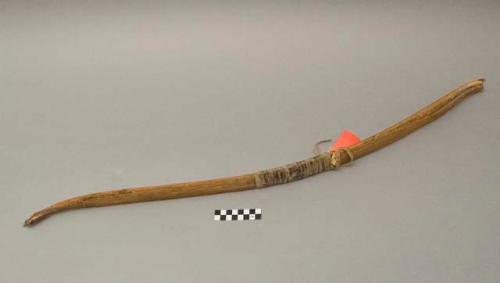 Sinew-backed cedar bow