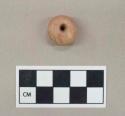 Ground stone bead, tubular, carnelian, undrilled