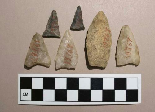 Biface, projectile points