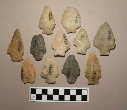 Biface, projectile points