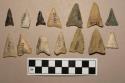 Biface, projectile points