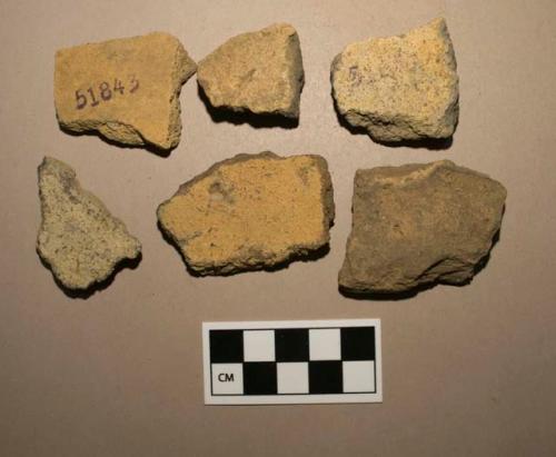 Miscellaneous plain ceramic body sherds