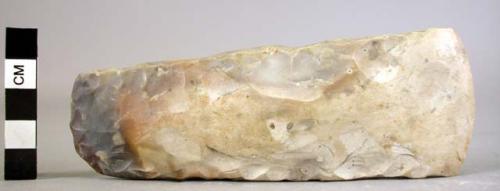 Polished flint axe