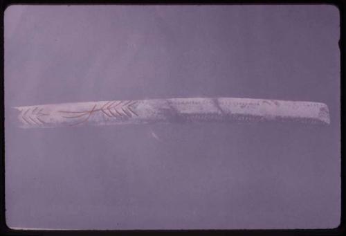 Laugerie Basse incised bone