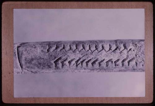 Incised bone La Mache