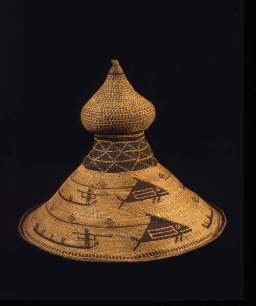 Basketry whaler's hat