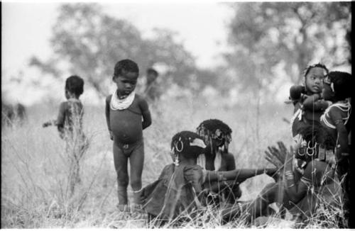 Group of girls and other children