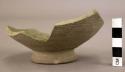Pottery bowl fragment - gray minyan