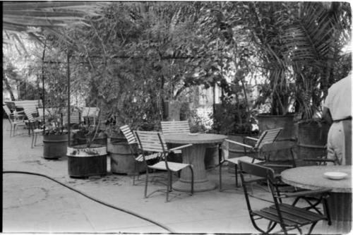 Terrace at the Hotel Grossherzog