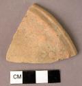 4 undecorated small bowl or paterae rim fragments