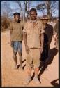 Three men standing, who talked the most with the expedition staff