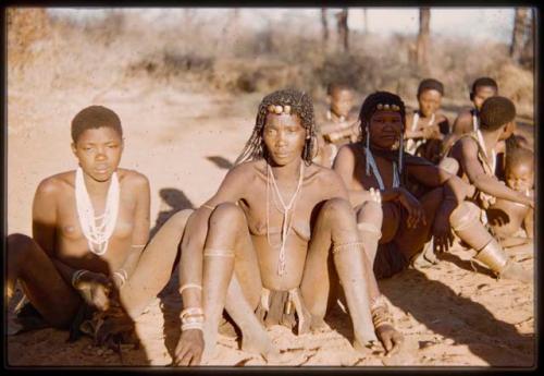 Group of women sitting