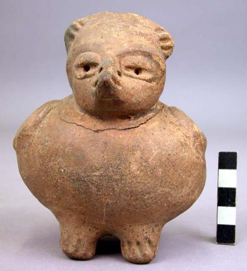 Effigy jar- bird body, human head