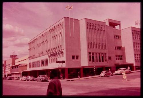 Exterior of "S. Cohen Ltd" building on Kaiserstrasse