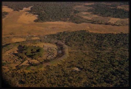 Aerial view of area between Andara and Nova Lisboa