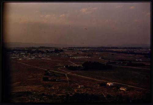 Aerial view of area between Andara and Nova Lisboa