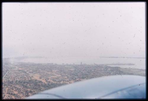 Aerial view of Luanda