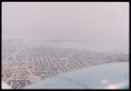 Aerial view of Luanda