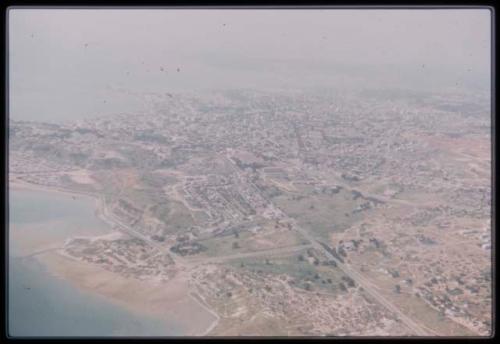 Aerial view of Luanda