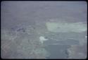 Johannesburg mine dump, aerial view