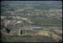 Johannesburg mine dump, aerial view