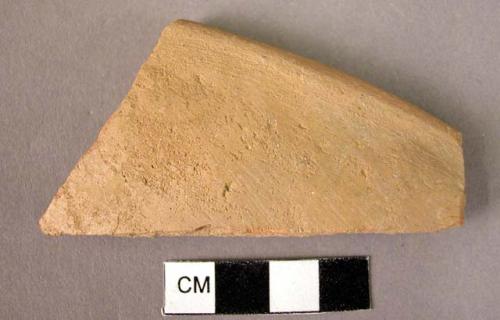 Pottery bowl rim sherd - Urfirnis ware