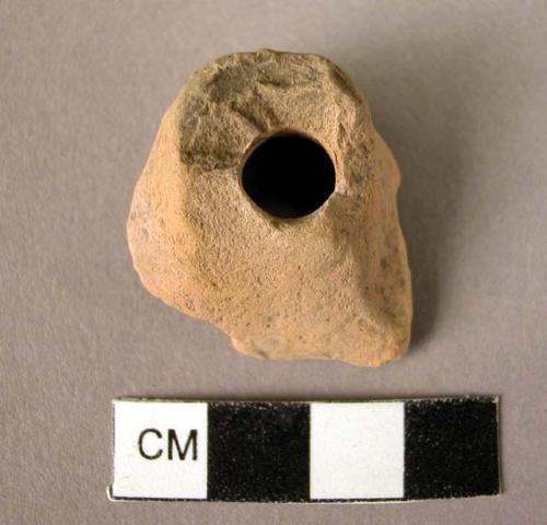 Pottery bridge spout fragment