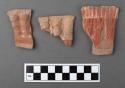 Parts of terracotta object