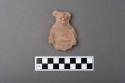 3 molded pottery figurine fragments