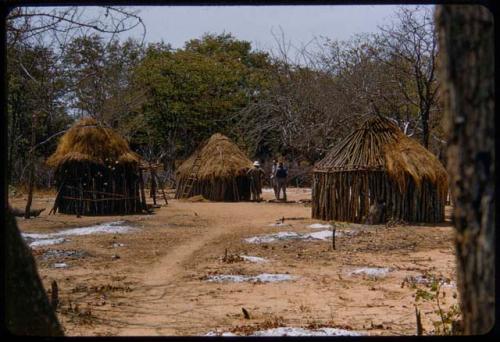 Huts on Mr. Prinsloo's farm