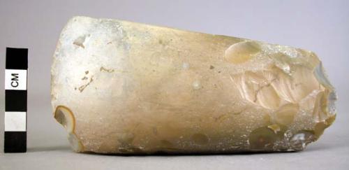 Polished stone axe, flint