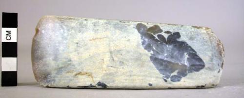 Polished flint axe