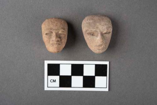 Terra cotta heads (human)