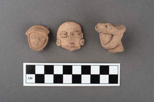 Terra cotta heads (human)