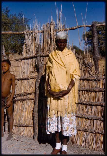 Woman wearing Western clothes