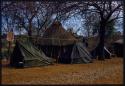 Popa Falls camp, showing sleeping tents