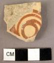 Potsherd - spiral pattern, no central eye