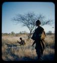 Grass: Two women gathering soft grass