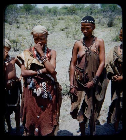 [No folder title]: Two women standing