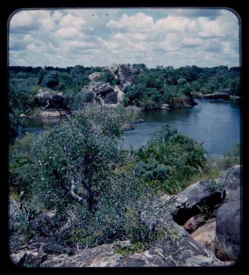 Landscape, Okavango river