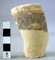 3 typical pottery cup fragments