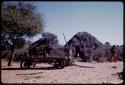 Cart in front of Boz's house