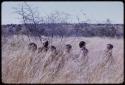 Group of people sitting in grass